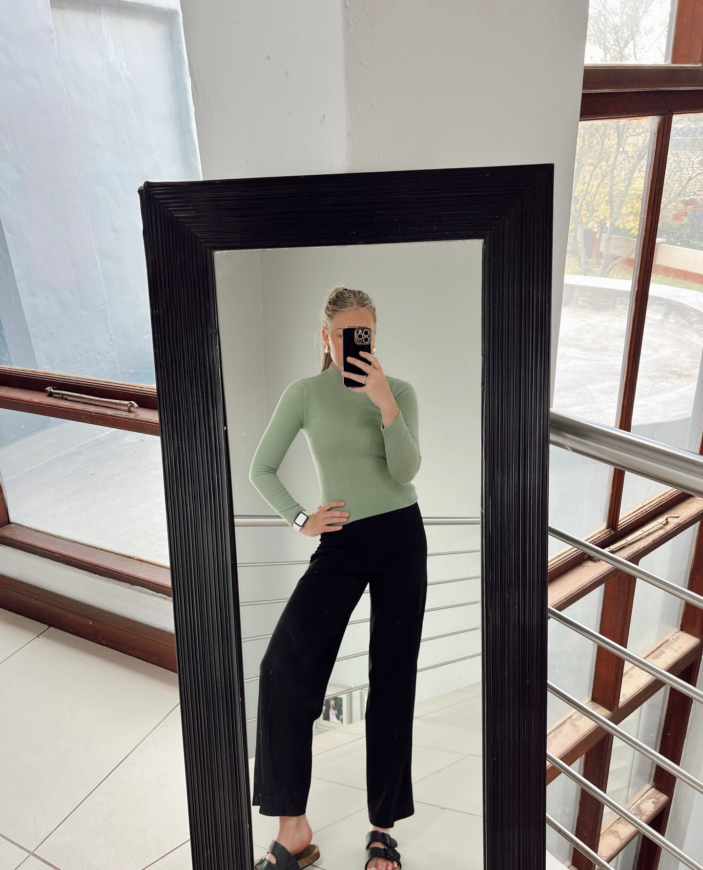 Green long sleeve