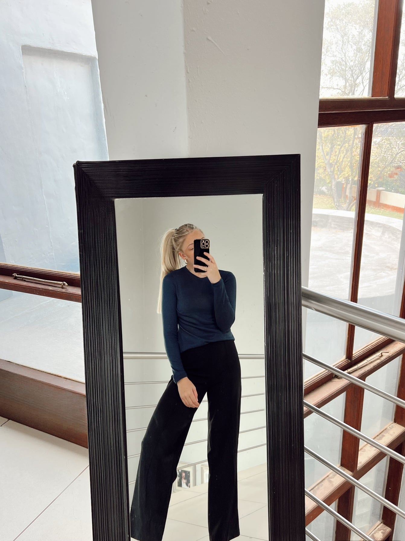 Navy top