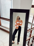 Pink cardigan